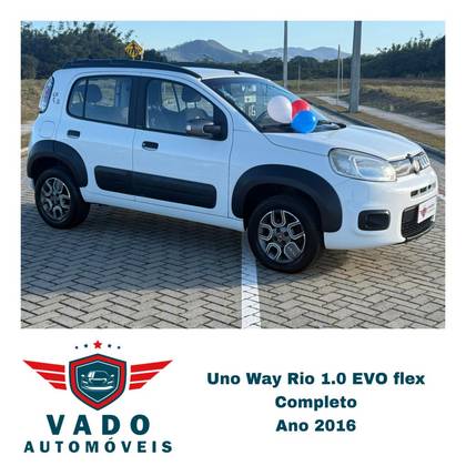 FIAT UNO 1.0 EVO WAY 8V FLEX 4P MANUAL FIAT UNO 1.0 EVO WAY 8V FLEX 4P MANUAL